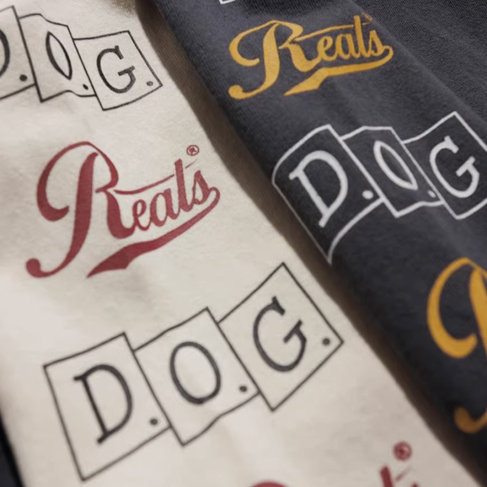 REALS X DOG TEE