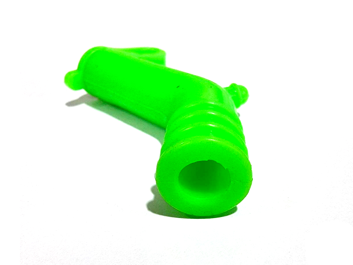 ยางปลายท่อ 10มิล มีจุกปิด - สีเขียว สำเนา