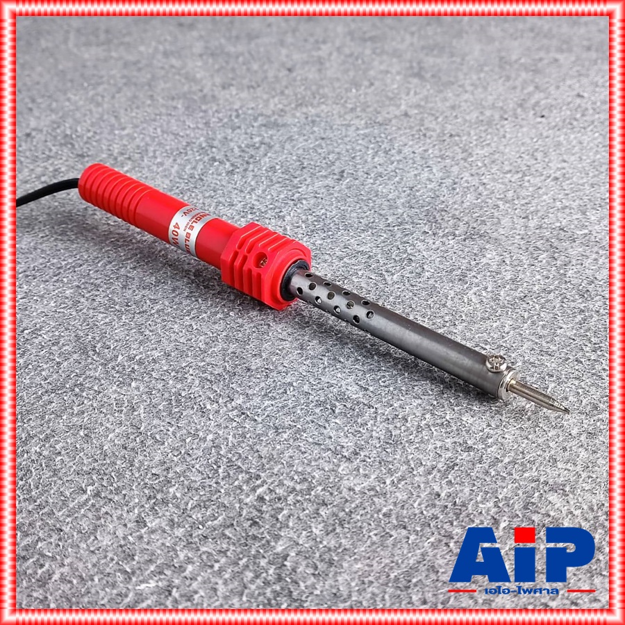 ANGLEBLUE NO.111 หัวแร้งปากกา ด้ามแดง 40วัตต์ หัวแร้งแช่ หัวแร้ง หัวแร้ง40วัตต์ หัวแร้งบัดกรี ANGLE BLUE NO111 เอไอ-ไพศาล