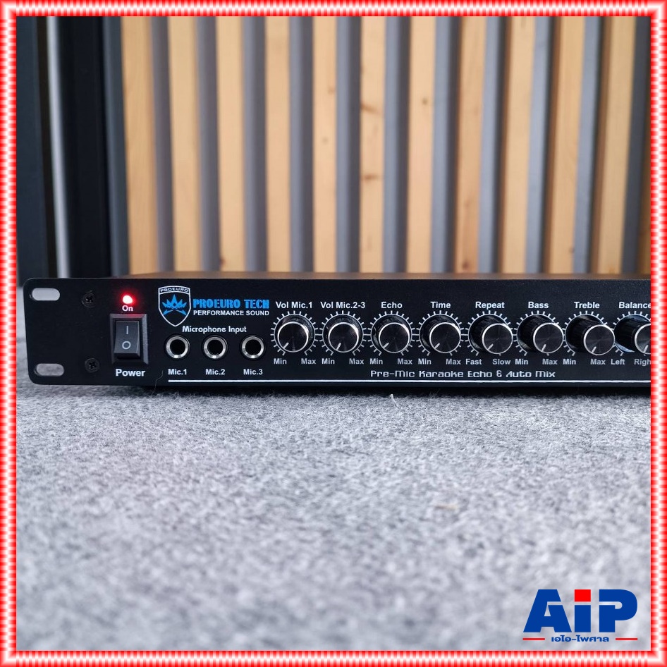 PROEUROTECH PRE-505I ปรีแอมป์ ปรีแอมป์บ้าน คาราโอเกะ บลูทูธ ปรับความถี่ได้ PRE 505I PRE AMP PRE505I โปรยูโรเทค เอไอ-ไพศาล