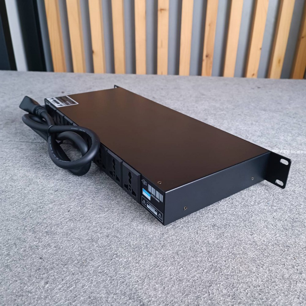 MICROTECH SQ-802 ปลั๊กซีเควนซ์ จออาจมีการเปลี่ยนสีขึ้นกับล็อตผลิต สายไฟขนาดใหญ่ 3x4 SQ.MM เบรคเกอร์ติดแร็ค จ่ายไฟเข้าระบบเป็นลำดับหน่วงเวลา SQ802 SQ 802 เอไอ-ไพศาล