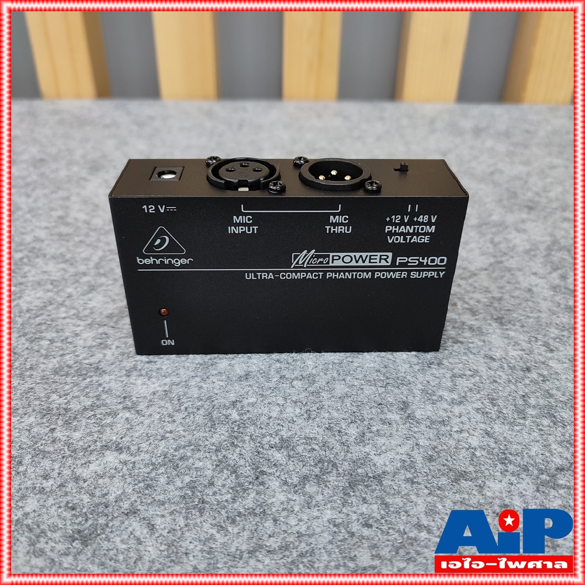 BEHRINGER PS400 Phantom Power Supply ตัวจ่ายไฟ48V ตัวจ่ายไฟ ตัวจ่ายไฟPHANTOM เอไอ-ไพศาล +++