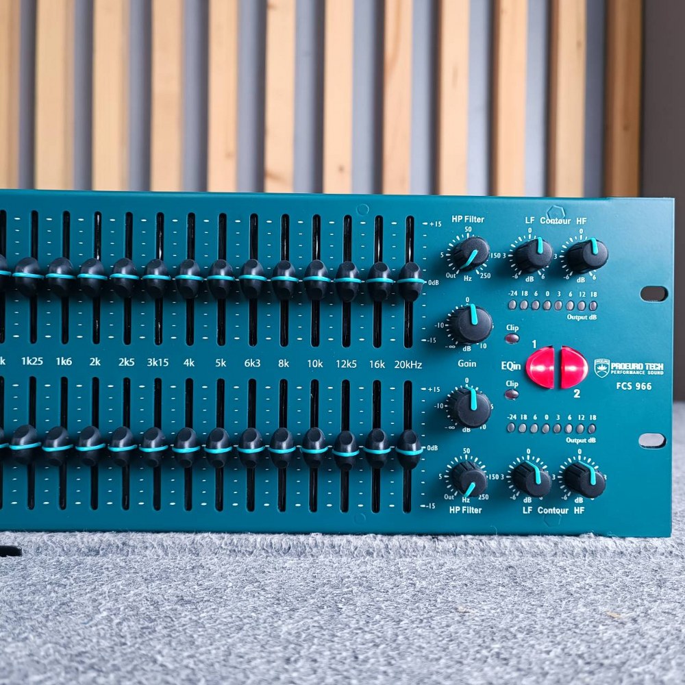 PROEUROTECH FCS-966 EQ Equalizer อีควอไลเซอร์ ครื่องปรับแต่งสภาพเสียง โปรยูโรเทค FCS 966 FCS966 เอไอ-ไพศาล