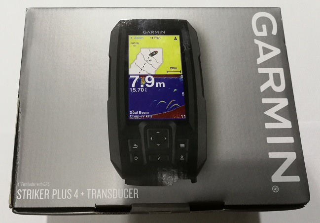 เครื่องหาปลา+GPS ยี่ห้อ Garmin Striker Plus 4 With Transducer
