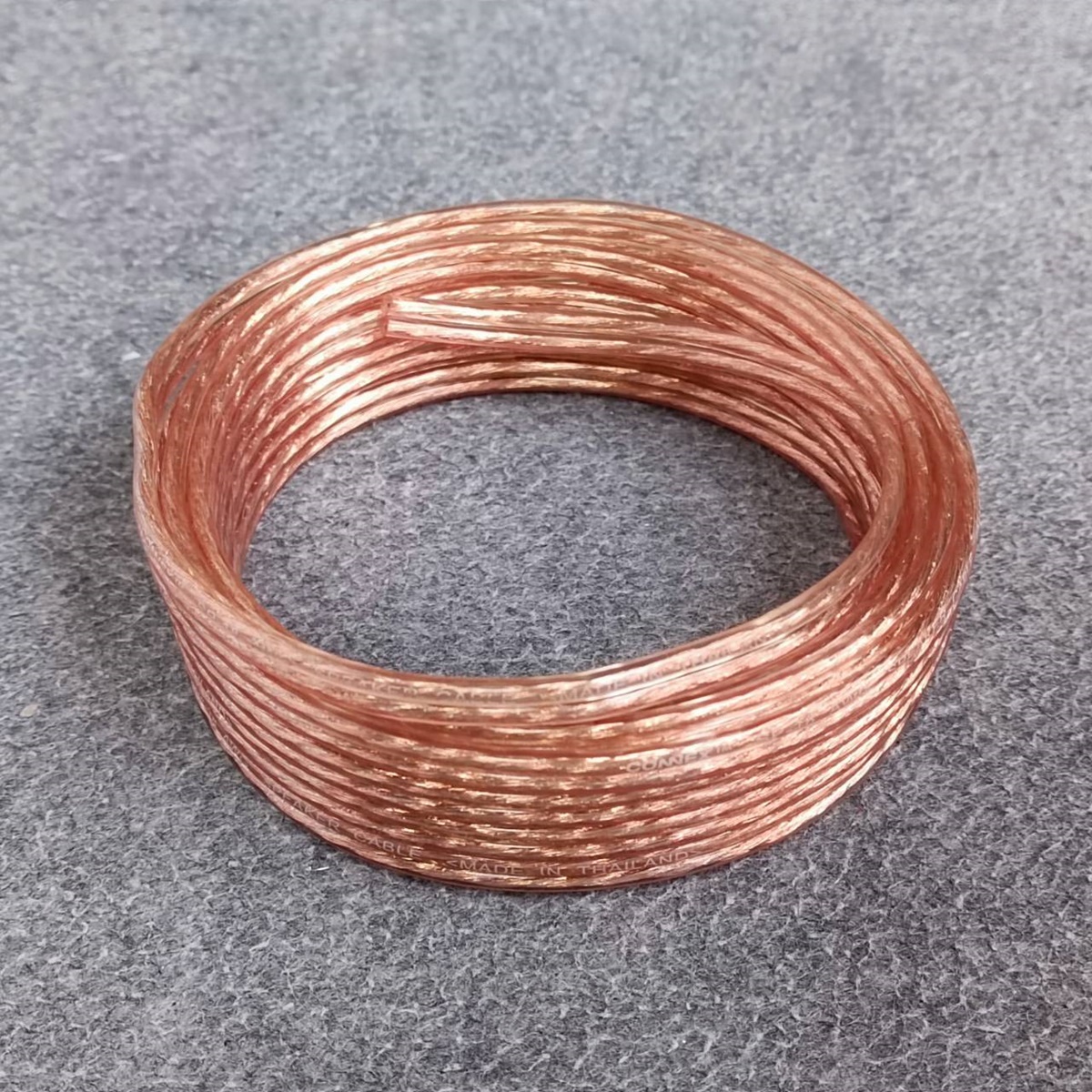 ขด5เมตร CONNEX SP-18AWG 2x1 mm สายลำโพงใส สายลำโพง 18awg สายต่อลำโพง ผลิตใน ประเทศไทย เอไอ-ไพศาล