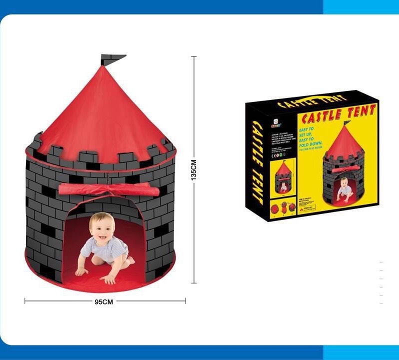 LA007372 ของเล่นเด็กเต๊นท์ปราสาท เต็นท์เด็ก เต้นท์ปราสาท มีเสียง ชิ้นละ