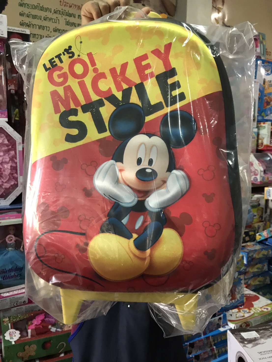 MK9541กระเป๋าเดินทางล้อลากมิกกี้เม้าส์ ลิขสิทธิ์ถูกต้อง (ของหมด)