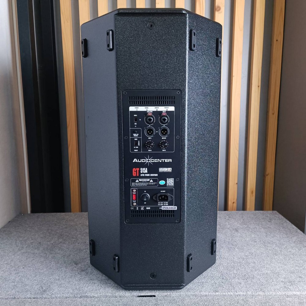 AUDIOCENTER GT515A active speaker ลำโพงกลางแจ้ง ลำโพงมีกำลังขยายในตัวขนาด ออดิโอ เซ็นเตอร์ GT-515A GT 515A เอไอ-ไพศาล +++