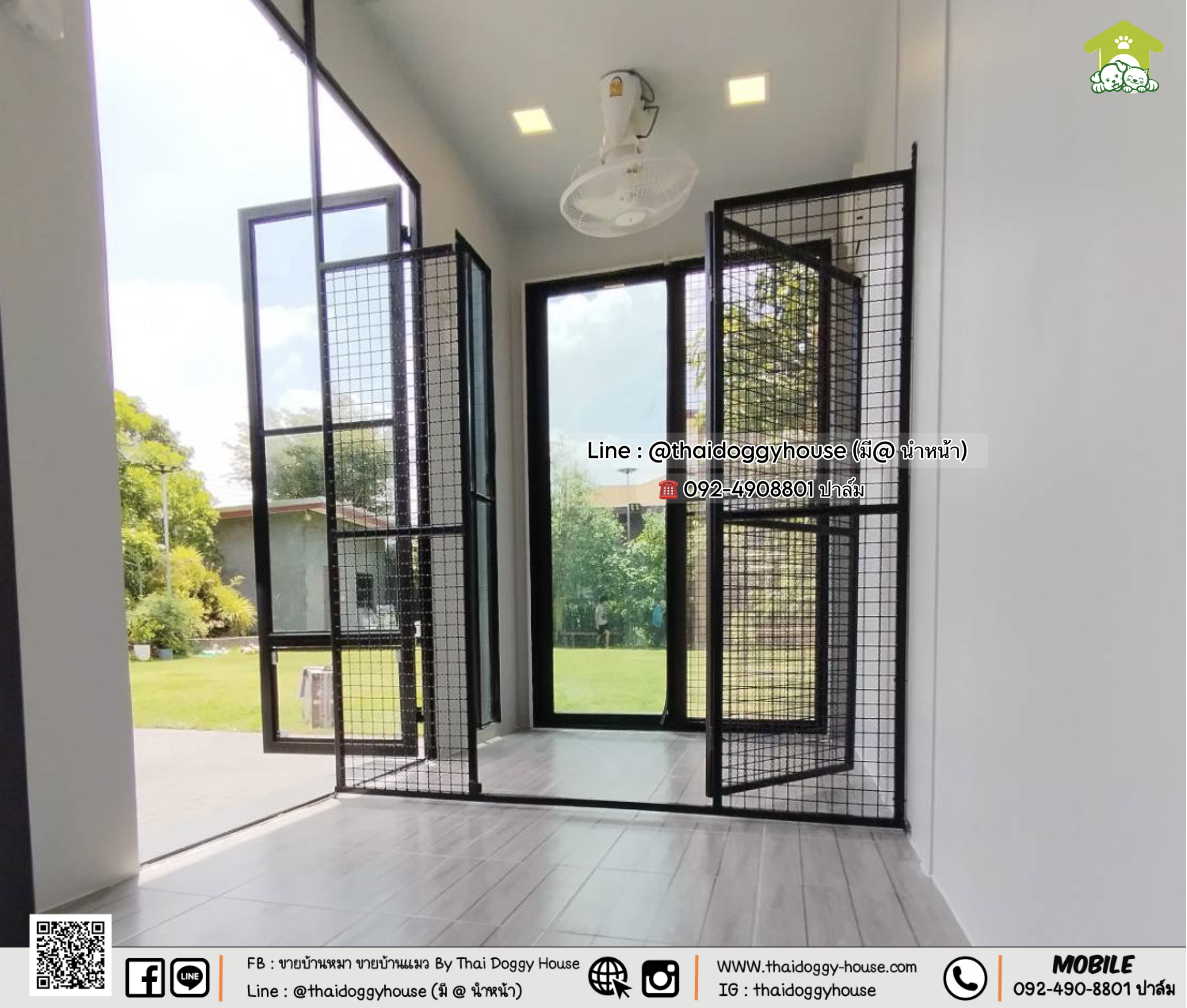 🏡⛅️ บ้านหมา บ้านแมว 𝐓𝐡𝐚𝐢 𝐝𝐨𝐠𝐠𝐲 𝐡𝐨𝐮𝐬𝗲 𝐁𝐎𝐗 𝐒𝐓𝐘𝐋𝐄 "