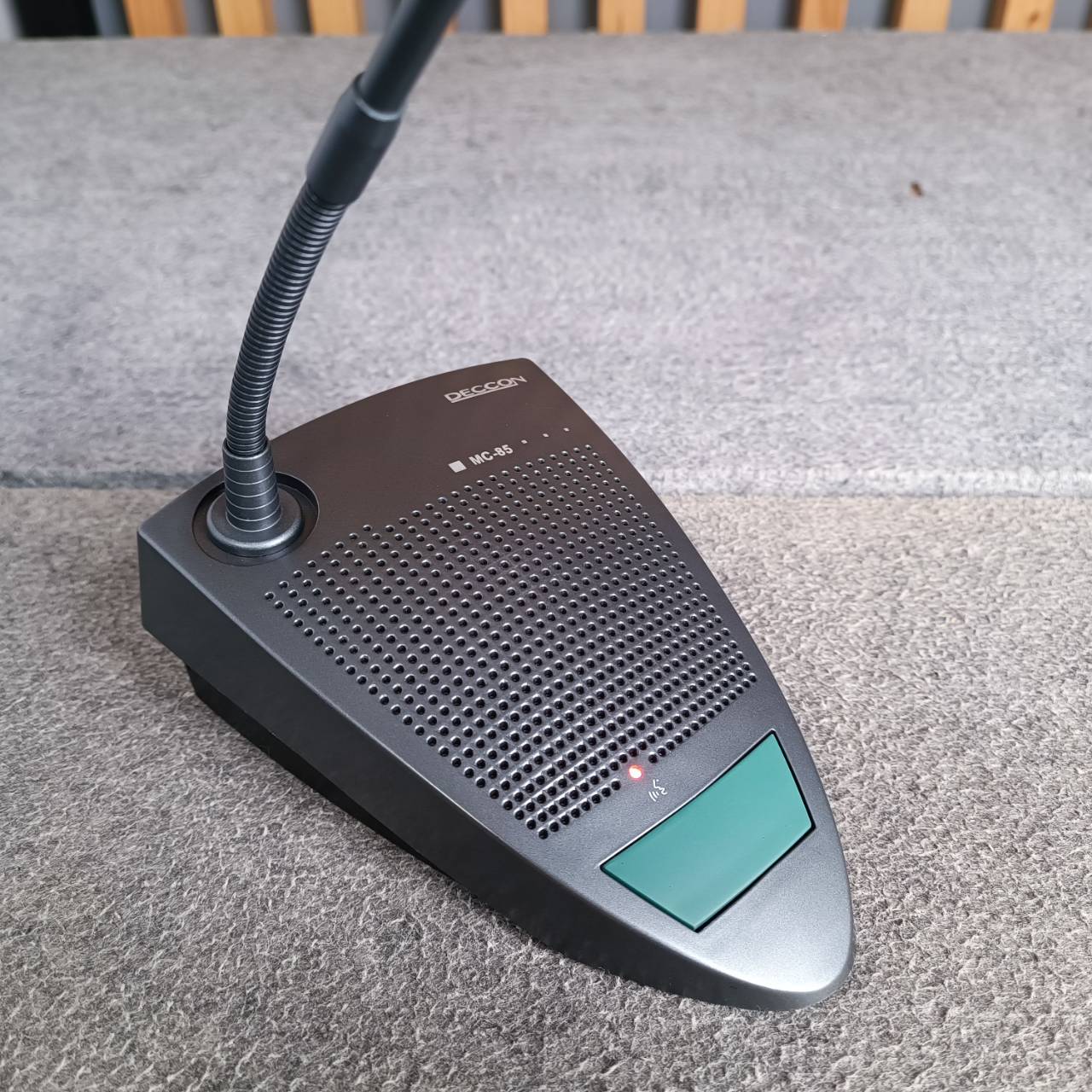 DECCON MC-85 ไมค์ตั้งโต๊ะมีไฟ ไมโครโฟน ไมค์ คอนเด็นเซอร์ MC 85 ไมค์ประชุมแบบสาย MC85 เอไอ-ไพศาล