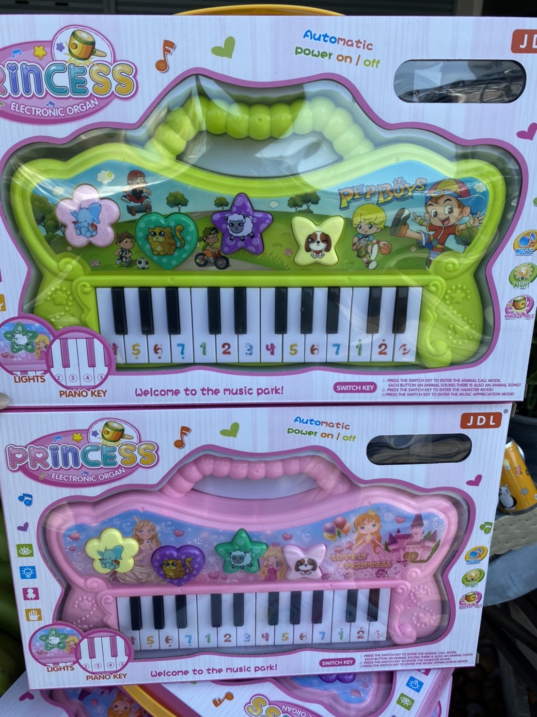 8819 ของเล่นเด็กเครื่องดนตรีออร์แกนชาร์จไฟ ชิ้นละ