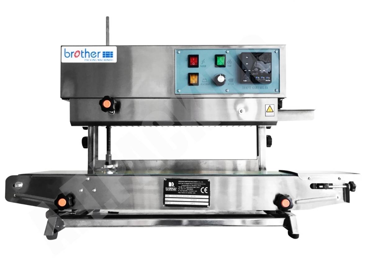 เครื่องซีลสายพาน FR900 แนวตั้ง ยี่ห้อ Brother