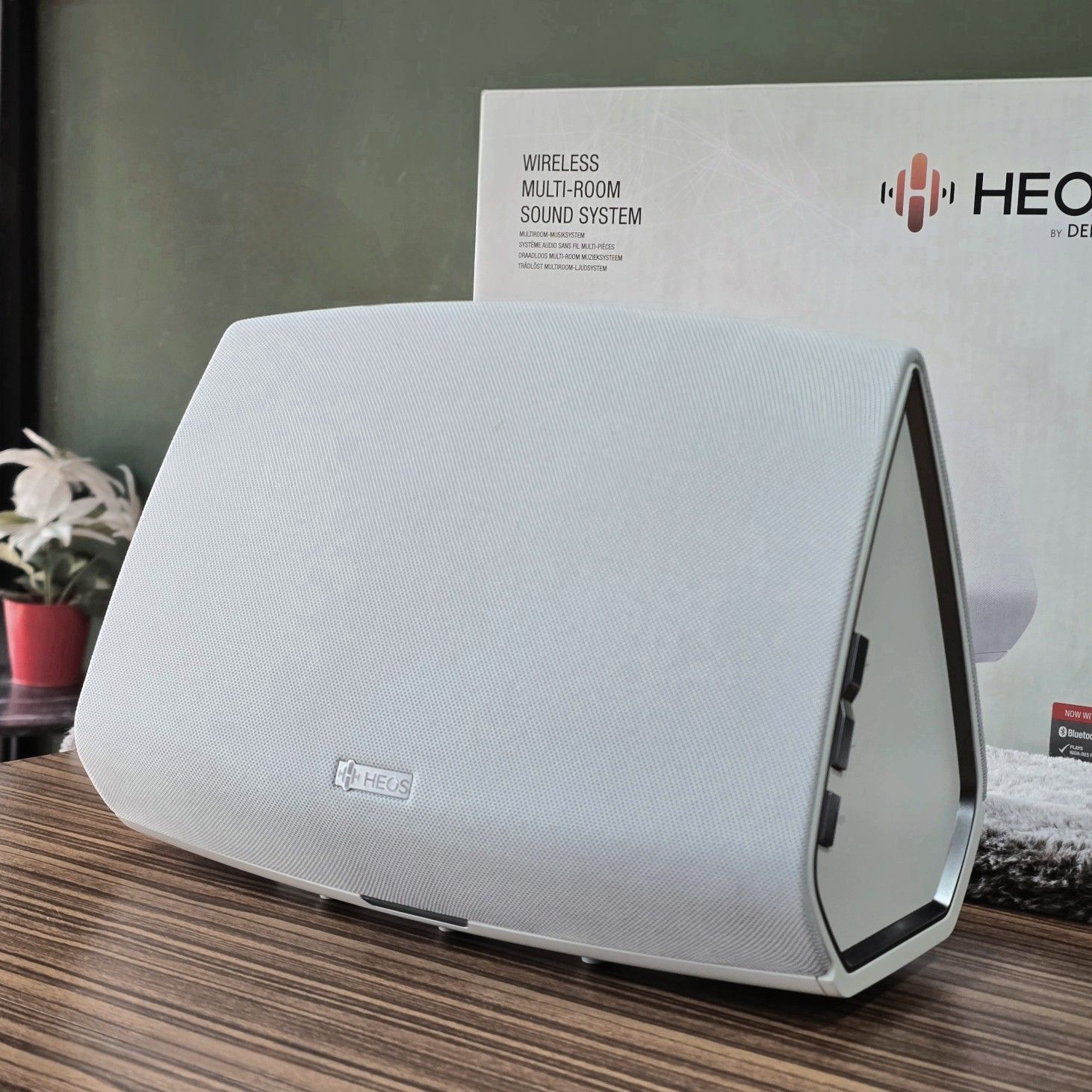 🪄🖤 มองหาลำโพงบูลทูธ 🌙 ลำโพงบูลทูธ HEOS 5 by Denon Wireless Speaker 🍷 #สภาพดี #ครบกล่องแท้ 🔮✨️