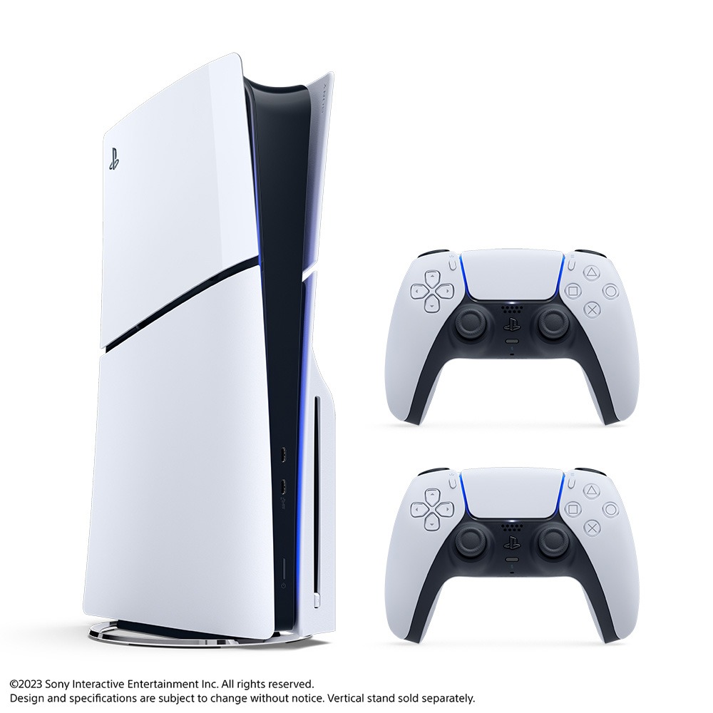 The New PlayStation 5® Slim : Disc version Dualsense Bundle