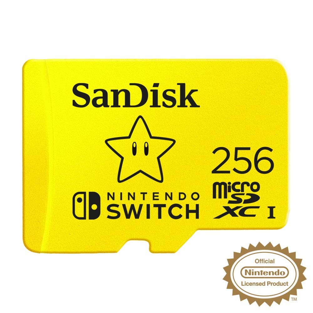 SanDisk microSDXC-Card For Nintendo Switch (256 GB)