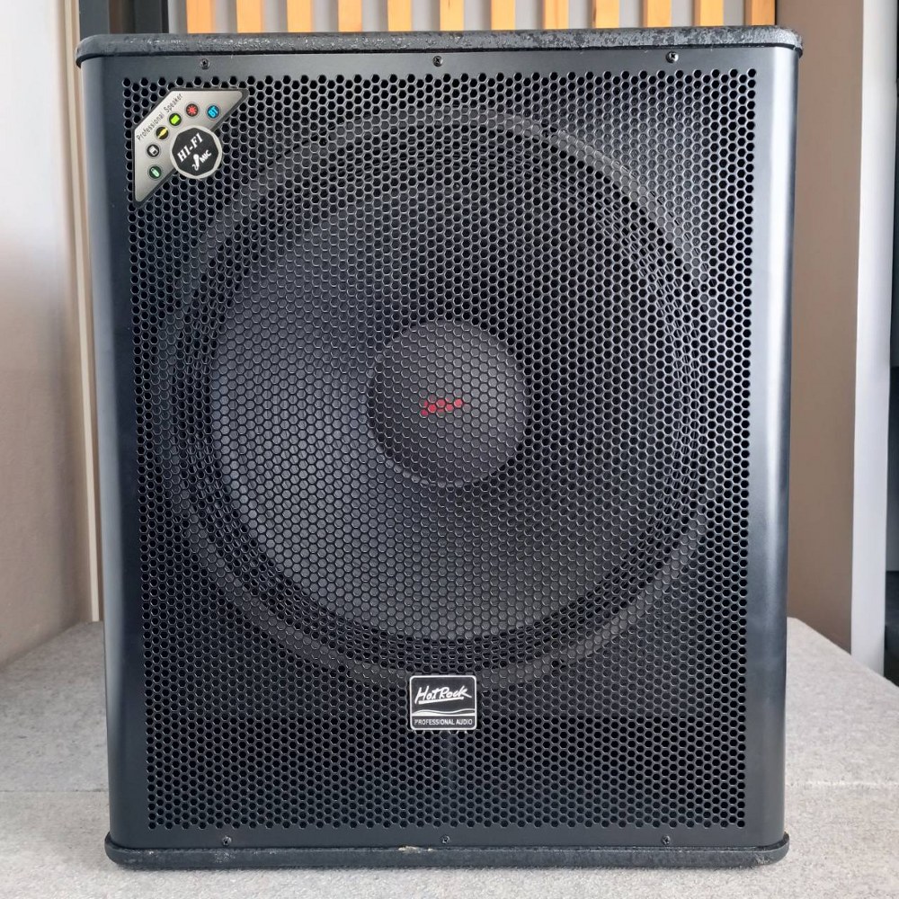 HOTROCK 18WS2 ตู้ซับ18นิ้ว ไม้MFD SUB ตู้ซับเบส 18 นิ้ว 1800 วัตต์ ตู้ลำโพง HOT ROCK ฮอทร็อค 18-WS2 18 WS2 เอไอ-ไพศาล
