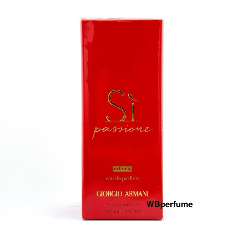 น้ำหอมแท้100% Armani Si Passione Intense EDP 100ml