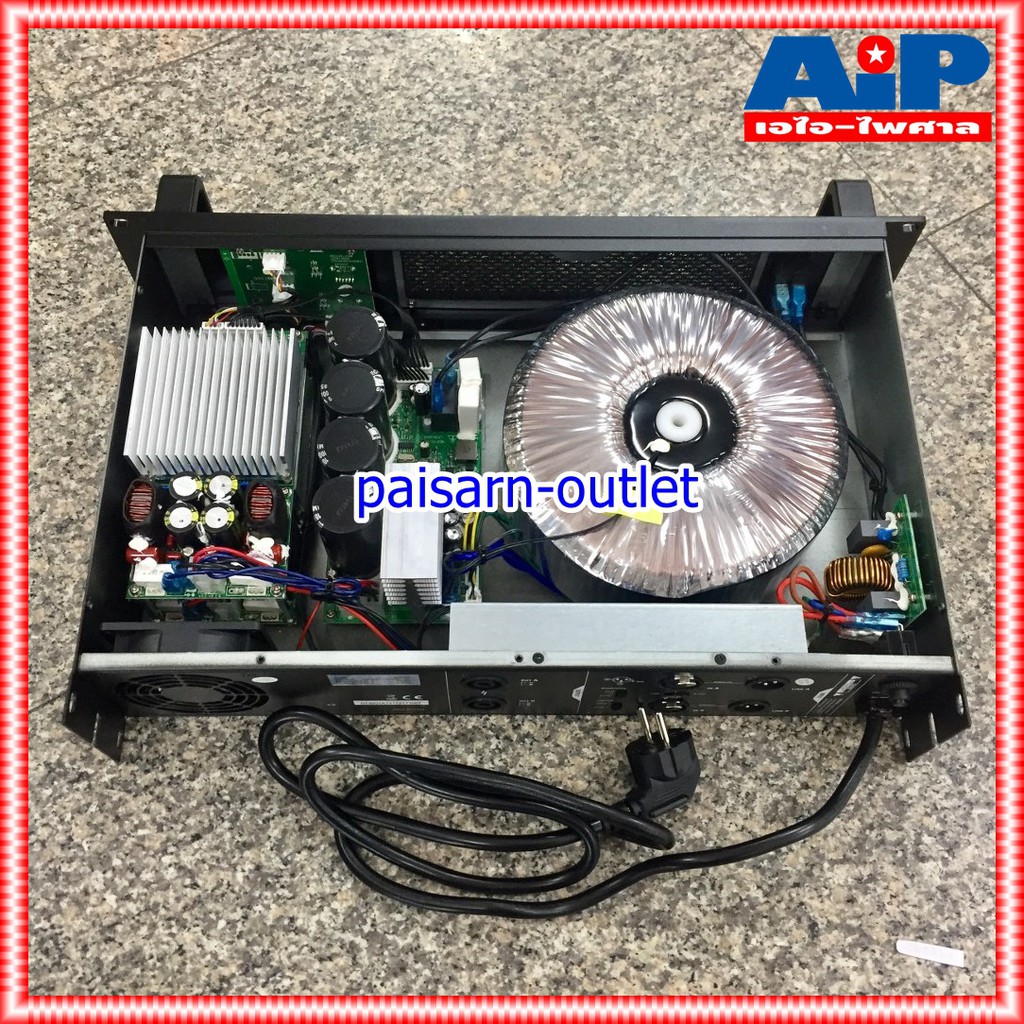 BETA THREE DT-4000 POWERAMP 2CH 1500W เพาเวอร์แอมป์ POW เครื่องขยายเสียงลำโพง เครื่องขยาย DT 4000 เพาเวอร์แอมป์DT-4000