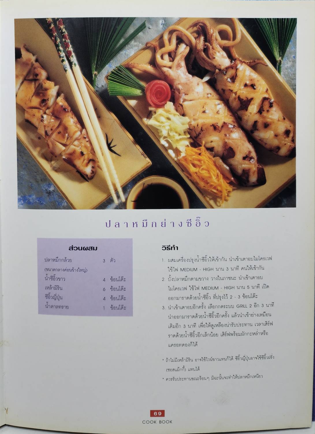 MICROWAVE COOK BOOK ตำราการปรุงอาหารด้วยไมรโครเวฟ 027470