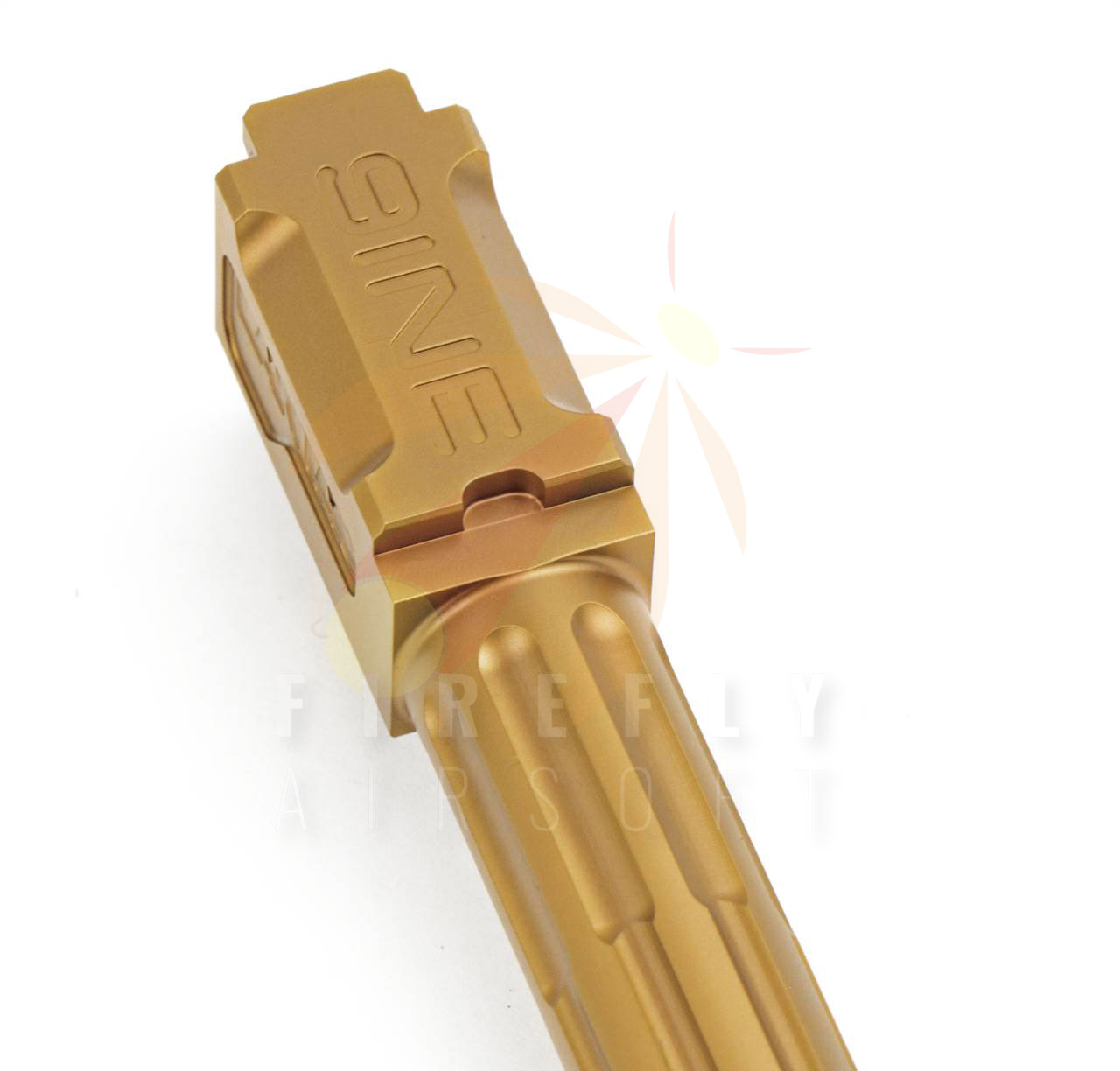 RWA RWAEXT-OB-2-0005 RWA AGENCY ARMS THREADED BARREL BLACK NITRIDE FOR TOKYO MARUI MODEL 17 (GOLD)