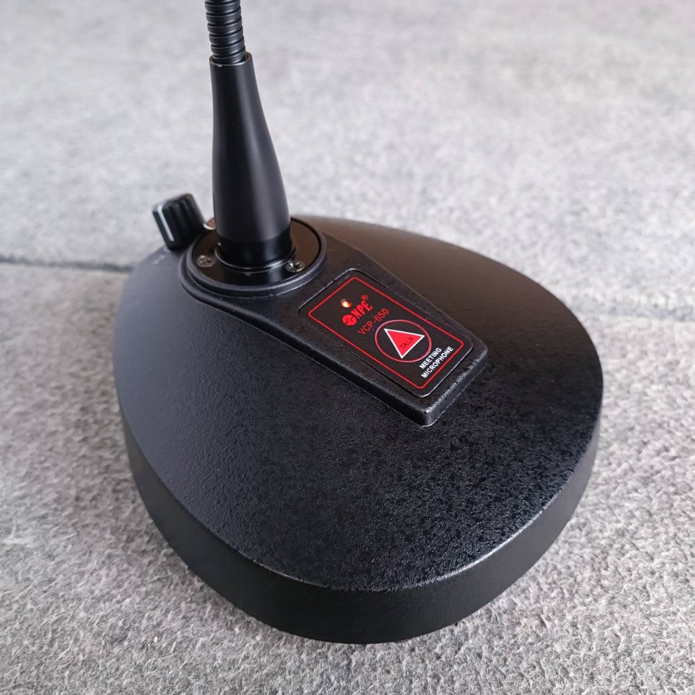 ไมโครโฟนแบบตั้งโต๊ะ ไมค์ประชุม พร้อมสาย (คอไมค์ยาว 60CM.) NPE VCP-650 ไมค์ตั้งโต๊ะ VCP 650 ไมค์สาย ไมตั้งโต๊ะ เอไอ-ไพศาล