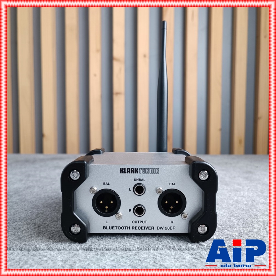 KLARK TEKNIK DW-20BR เครื่องรับสัญญาณ Bluetooth แบบสเตอริโอ เชื่อมต่อได้ไกล 100ฟุต DW 20 BR เอไอ-ไพศาล+++