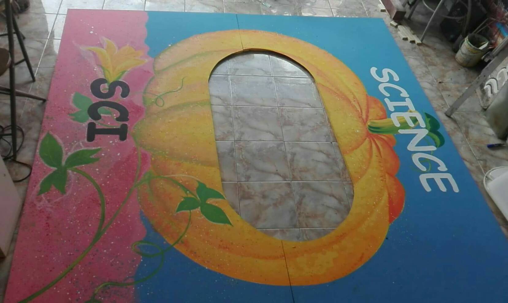 ซุ้มถ่ายรูปฟักทอง