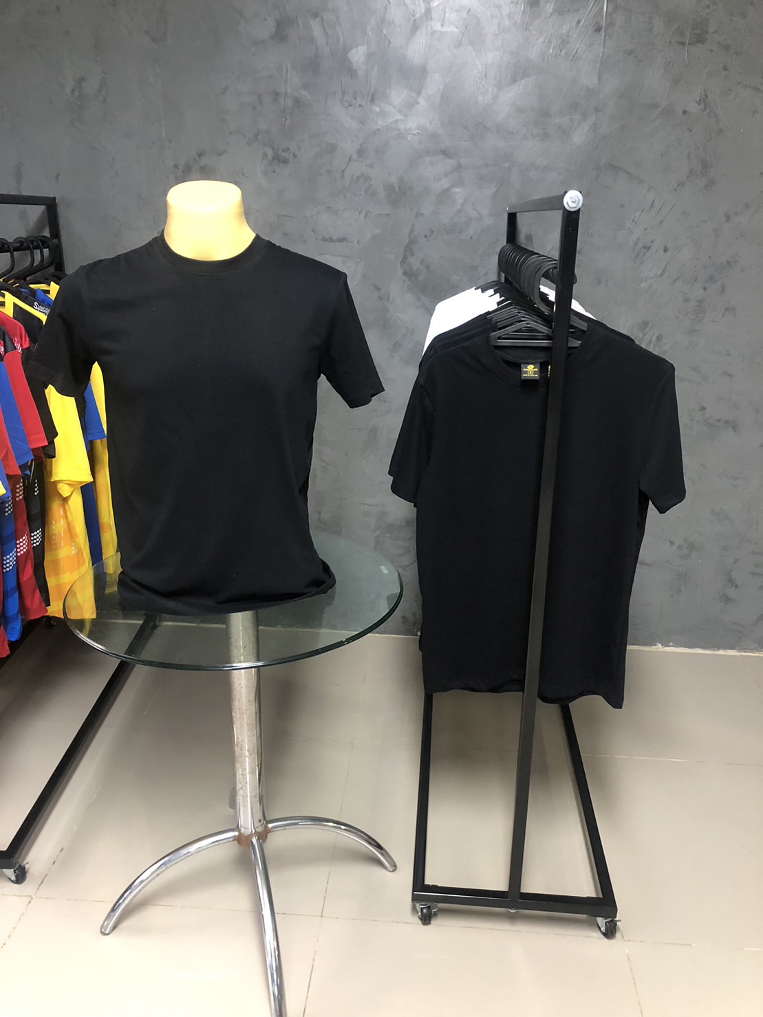 เสื้อยืดคอกลม ผ้าคอลตอนแท้ 100% cotton semi 32