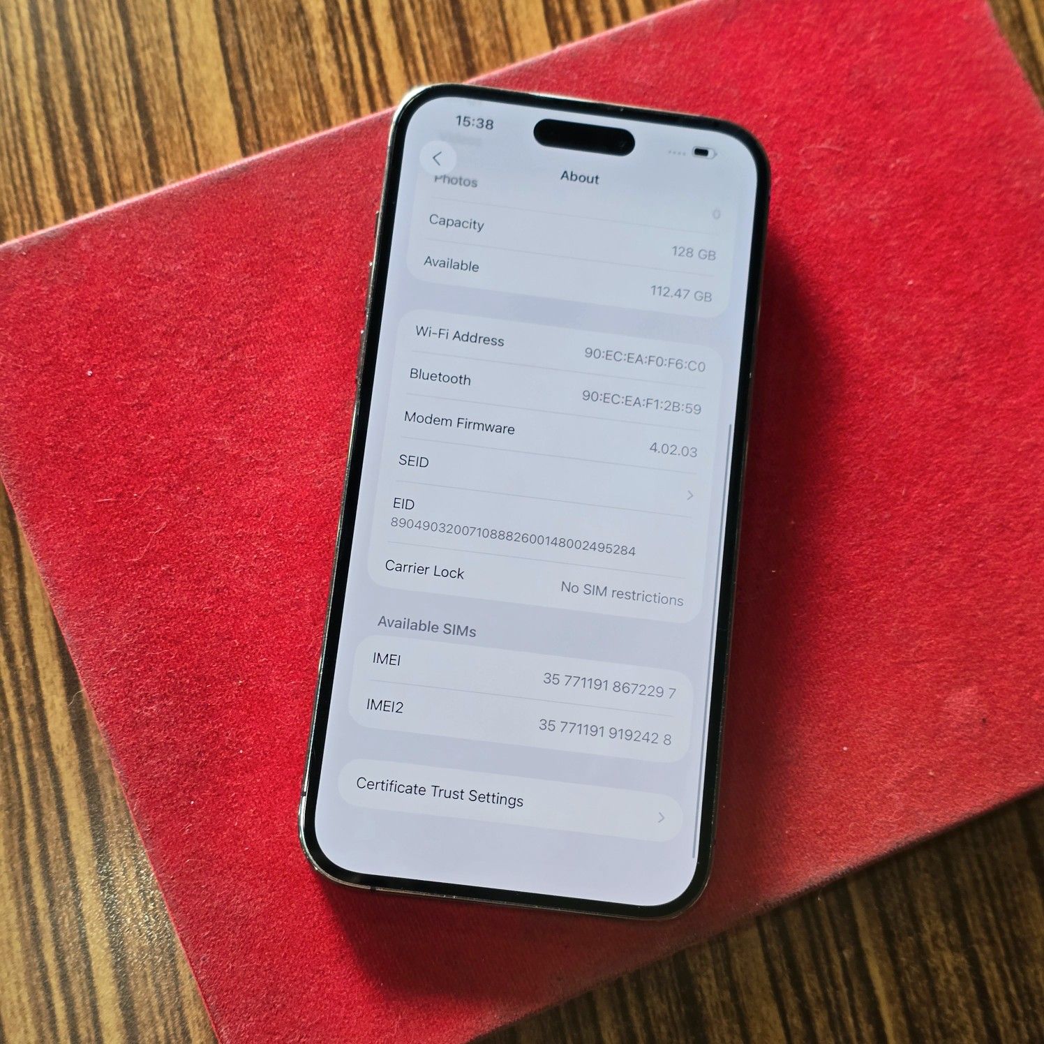 🎼🌹 แวววาวมาก❕️🪄 iPhone 14 Pro Max 128GB Deep Purple 🎩 ศูนย์แท้❕️แบต100%❕️🔮🌙