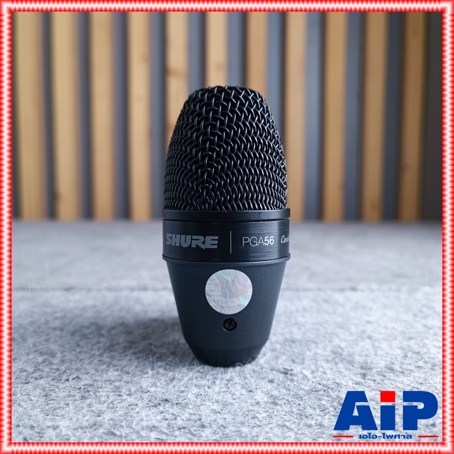 SHURE PGA56LC ไมค์กลอง ไมค์เครื่องดนตรี pga 56 lc Dynamic Snare/Tom Microphone ไมค์สาย ไมค์ทอม microphone ของแท้ +++