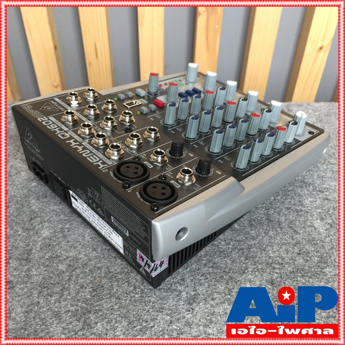 BEHRINGER XENYX QX-602 MP3 mixer มิก มิกเซอร์ QX 602 MP3 เครื่องผสมเสียง QX602MP3 ของแท้ ประกัน บ.บูเช่ 1ปี เอไอ-ไพศาล +++