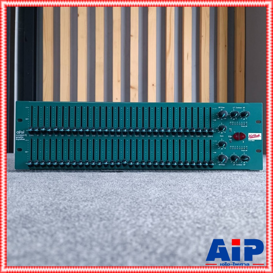 HOTROCK FCS966 EQ อิควอไลเซอร์ EQUALIZER เครื่องปรับแต่งเสียง ฮอทร็อค HOT ROCK รุ่น FC S-966 FC S 966 เอไอ-ไพศาล