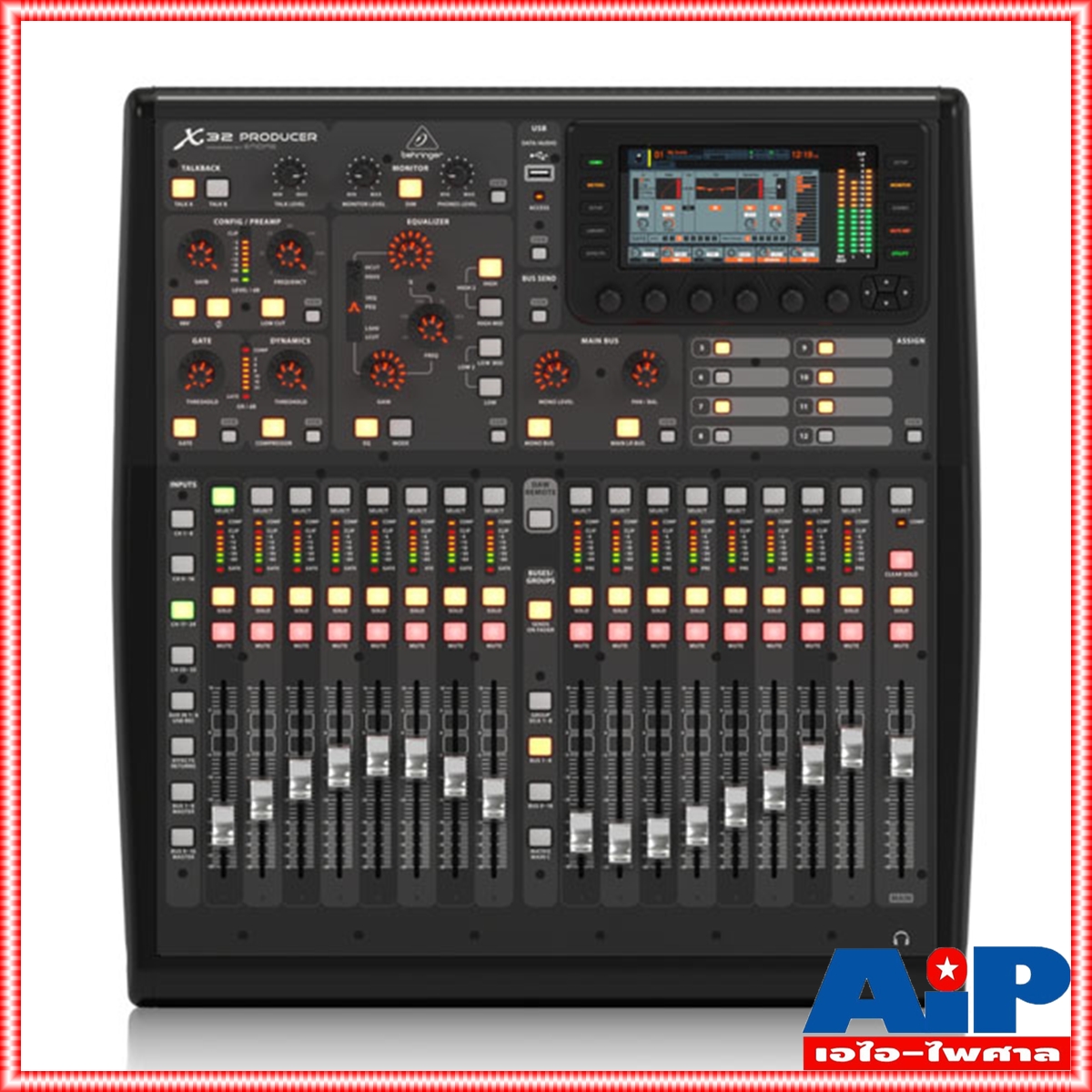 **สินค้าพรีออเดอร์ กรุณาติดต่อแอดมิน** BEHRINGER X-32 PRODUCER มิกเซอร์ดิจิตอล 40 อินพุต 25 บัส สำหรับงานแสดงสด และสตูดิโอ X 32 X32 +++ เอไอ-ไพศาล