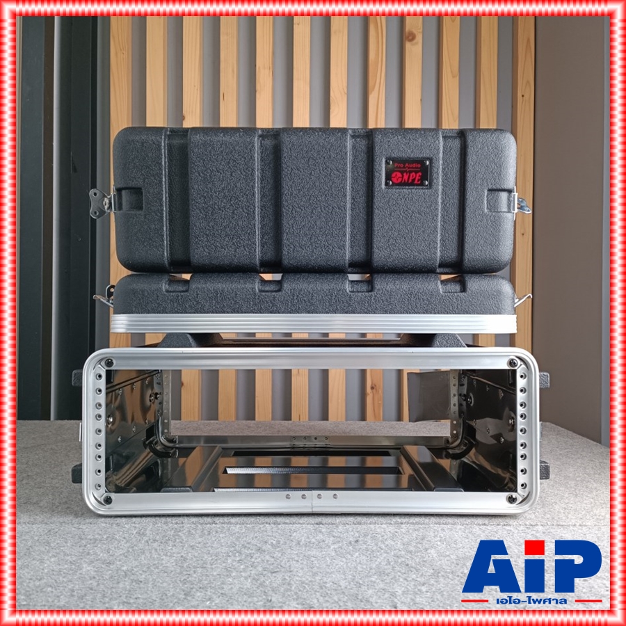 สีดำ NPE RACK RC-ABS3UM ลึก12นิ้ว กล่องใส่เครื่องเสียง RC ABS 3UM ABS 3 UM แร็คพลาสติก ABS3UM แร็ค กล่องแร็ค abs rack3um เอไอ-ไพศาล