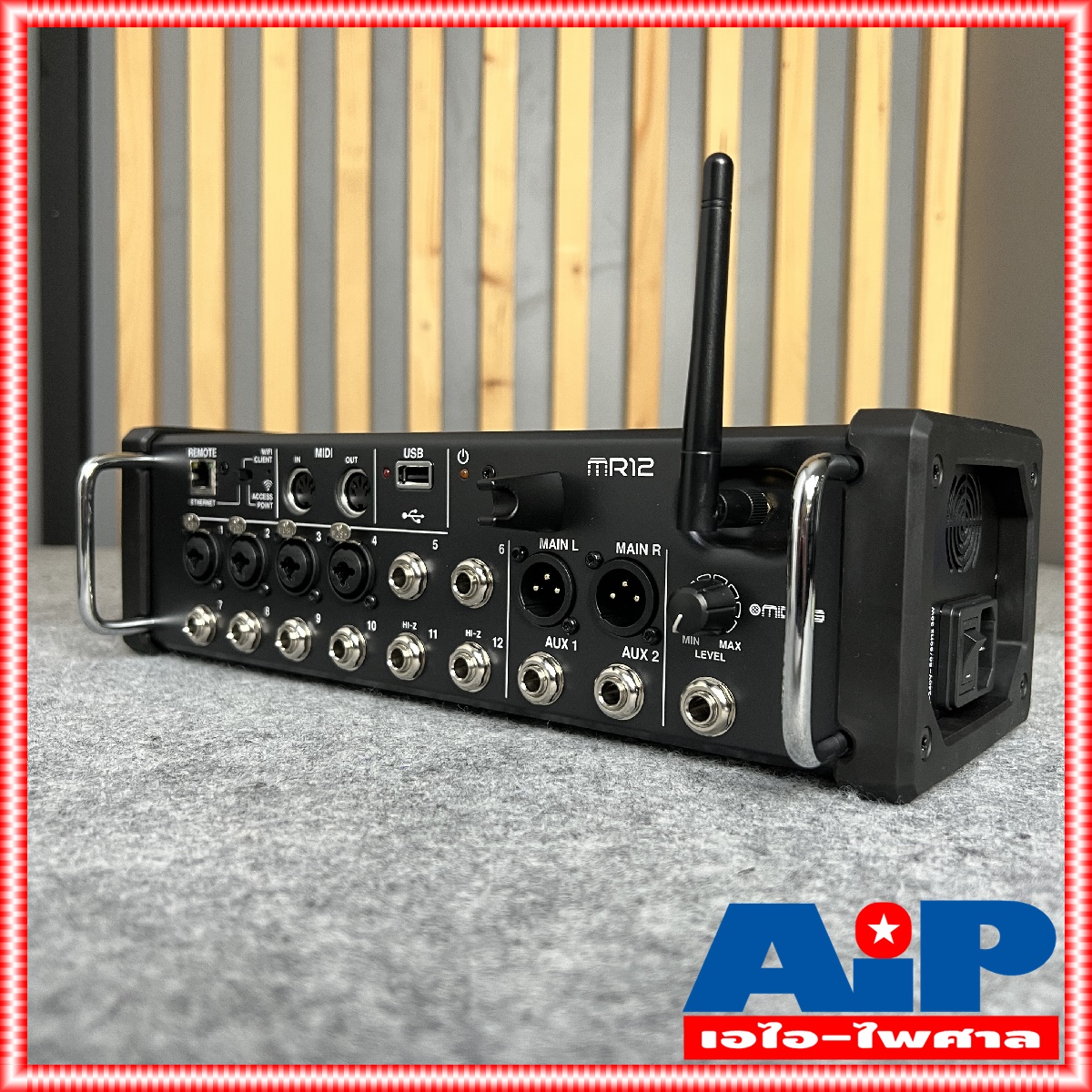 MIDAS MR-12 ของแท้ Digital MIXER ดิจิตอลมิกเซอร์ MIXER DIGITAL MR 12 MR12 มิกเซอร์ เครื่องผสมสัญญาณเสียง ดิจิตอล 12-Input 6-Aux