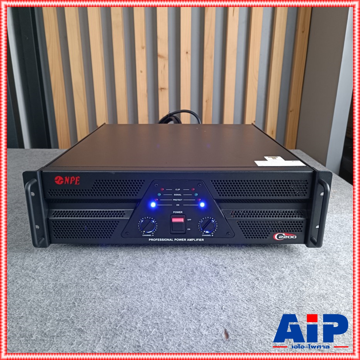 เพาเวอร์แอมป์ NPE C-2200 Power Amp เครื่องเสียงกลางแจ้ง C2200 POWERAMP C 2200 กำลัง 1000Wx2 ที่4โอห์ม เอไอ-ไพศาล