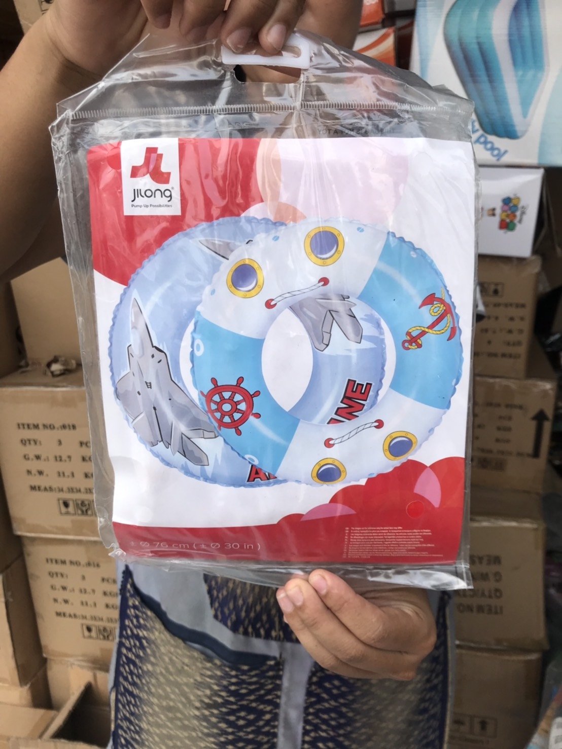 JL-047256NPF ห่วงยาง 30 นิ้ว ลิขสิทธิ์ถูกต้อง ชิ้นละ