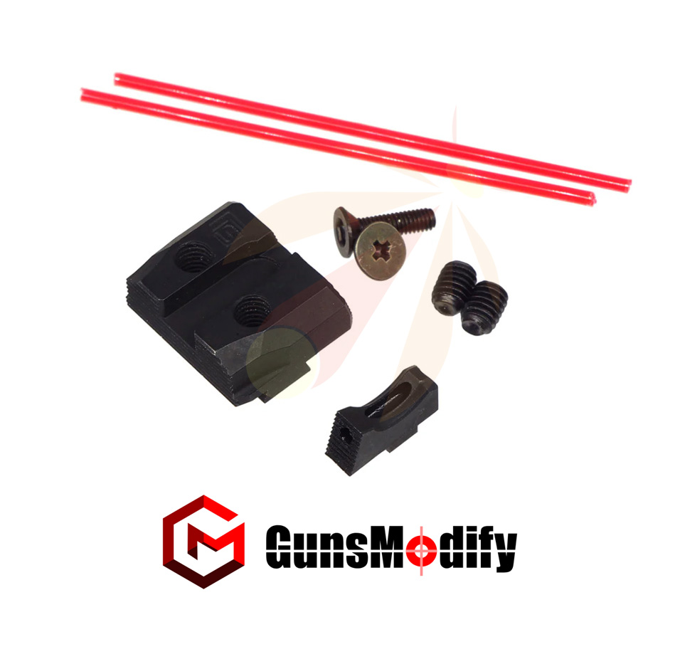 Guns Modify SA Style CNC Steel Sight for Marui / WE G-series Airsoft