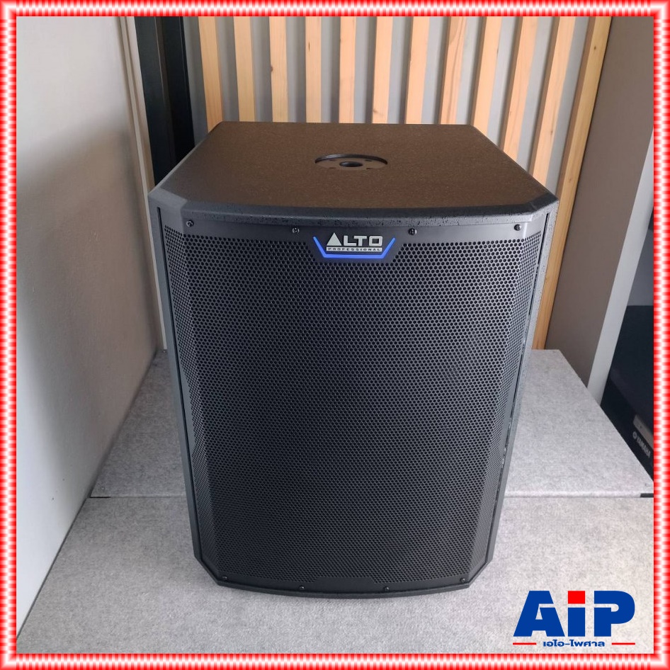 ALTO TS18S ตู้ลำโพงซับ18 ACTIVE ลำโพงซับวูฟเฟอร์ 18 นิ้ว แอมป์ในตัว 2500 วัตต์ ซับวูฟเฟอร์แอคทีฟขนาด 18 นิ้ว TS 18S TS-18S เอไอ-ไพศาล