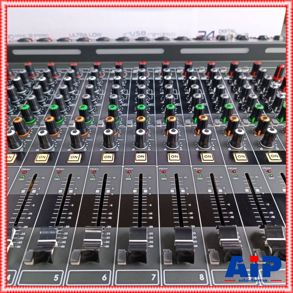 SOUNDVISION AMX-14 MIXER +++ เครื่องผสมสัญญาณ มิกเซอร์ อนาล็อก 14 CH ซาวด์ วิชั่น รุ่น AMX 14 AMX14 เอไอ-ไพศาล