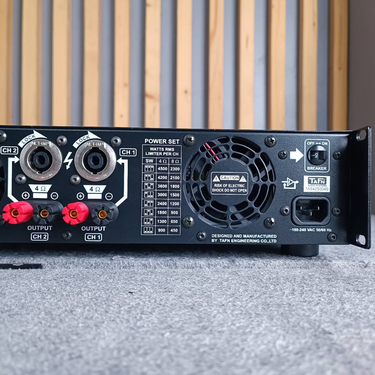 TAFN MEGA-9004 PRO I POWERAMP เพาเวอร์แอมป์ คลาส D 2 แชนแนล MEGA 9004 PRO I เครื่องขยายเสียง แอมป์ MEGA9004PRO I เอไอ-ไพศาล