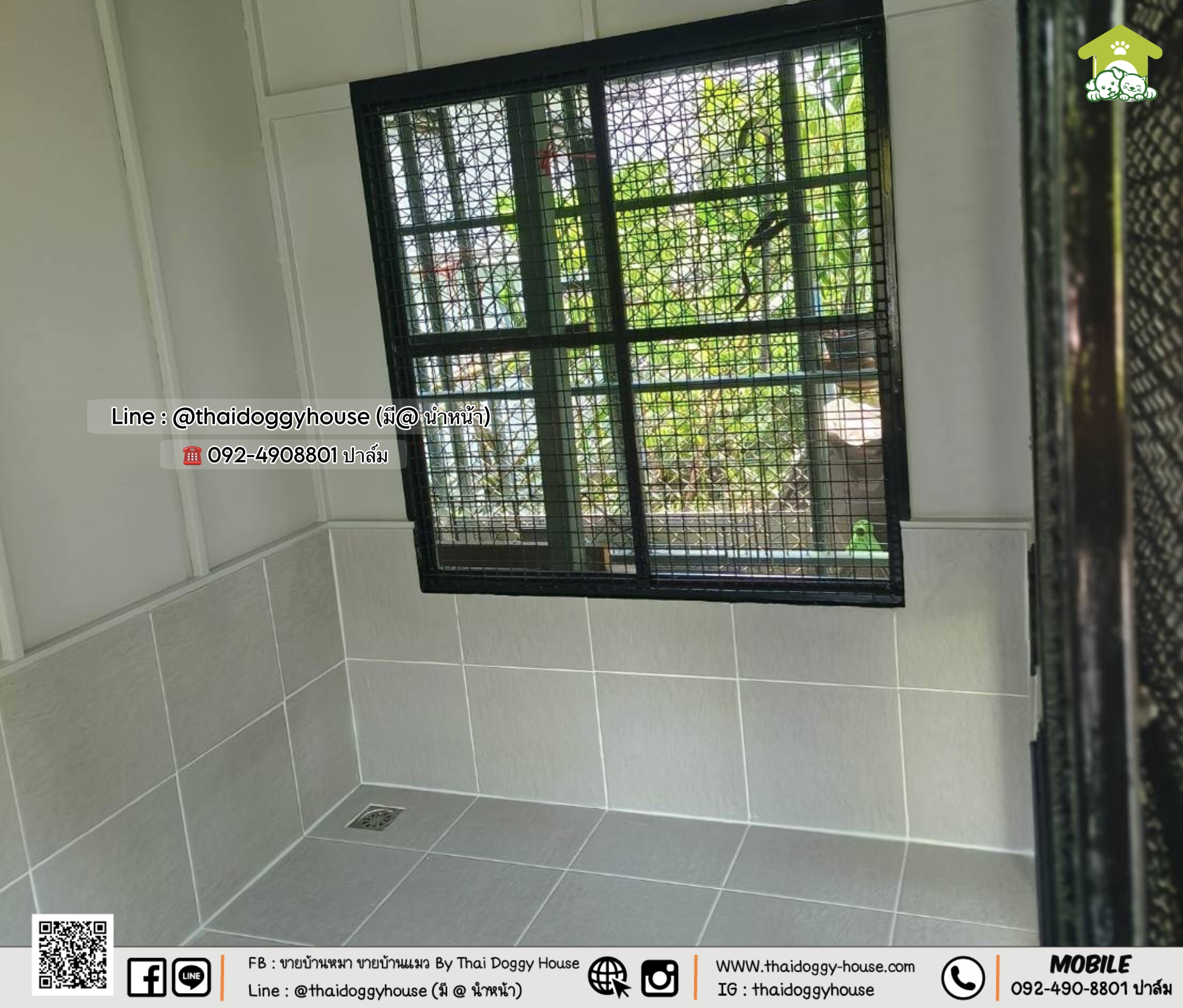 บ้านหมา บ้านแมว บ้านสัตว์เลี้ยง 𝐓𝐡𝐚𝐢 𝐝𝐨𝐠𝐠𝐲 𝐡𝐨𝐮𝐬𝐞 แบบบ้าน 𝐁𝐎𝐗 𝐒𝐓𝐘𝐋𝐄 ✨