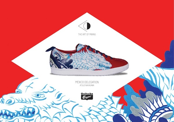 Mexico 66 Delegation - Ambassadors (Red / Red) Dragon ลายมังกรแดง