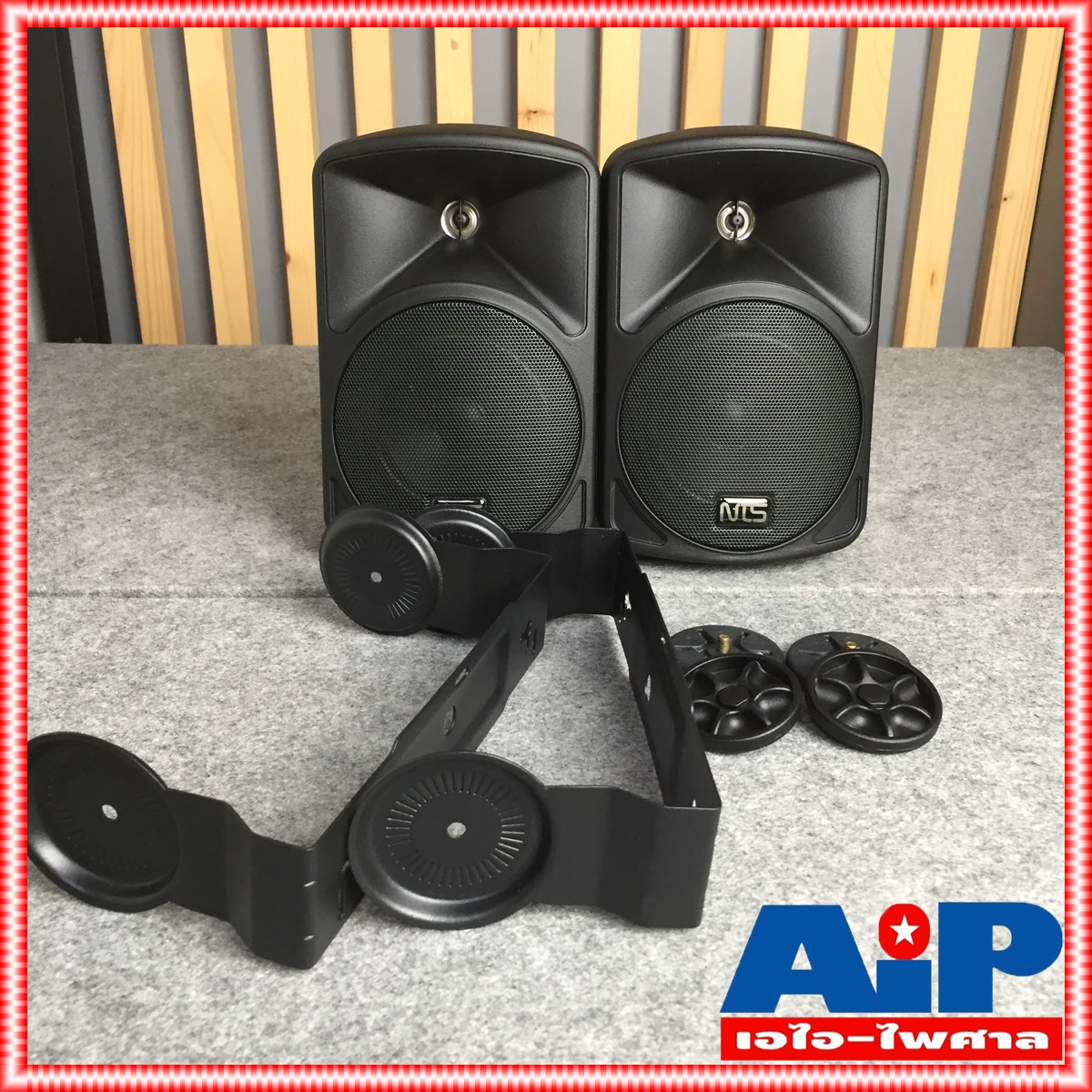 1คู่ NTS NC-502 ตู้ลำโพง 5นิ้ว ตู้ ลำโพง แขวน ลำโพงติดผนัง NC502 NC 502 งาน ห้องประชุม ห้องเรียน เอไอ-ไพศาล