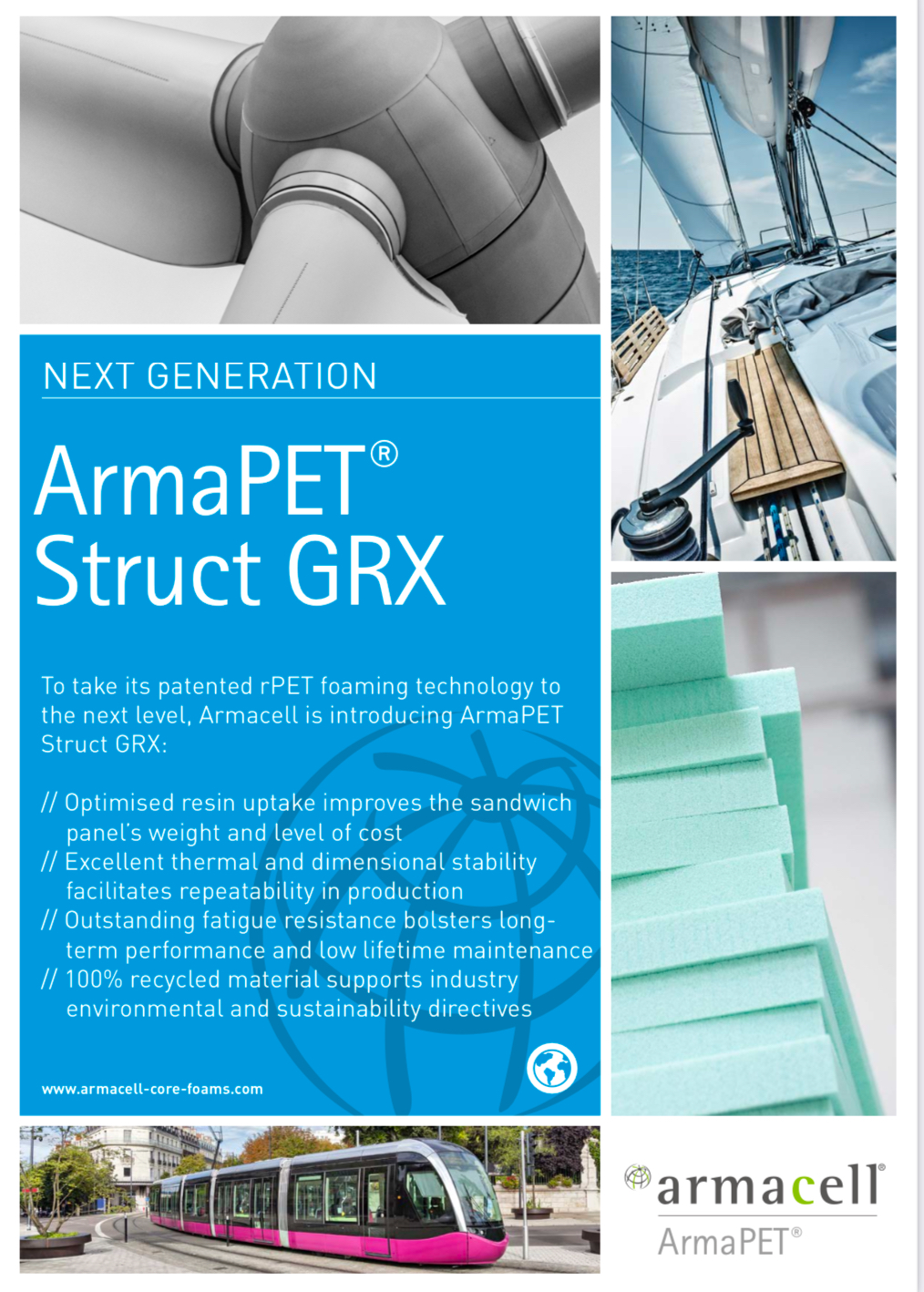 แผ่น Armacell PET Foam