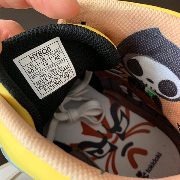 Onitsuka Tiger Tokidoki - White / Yellow Black (Hi) ทรงหุ้มข้อ Show Case