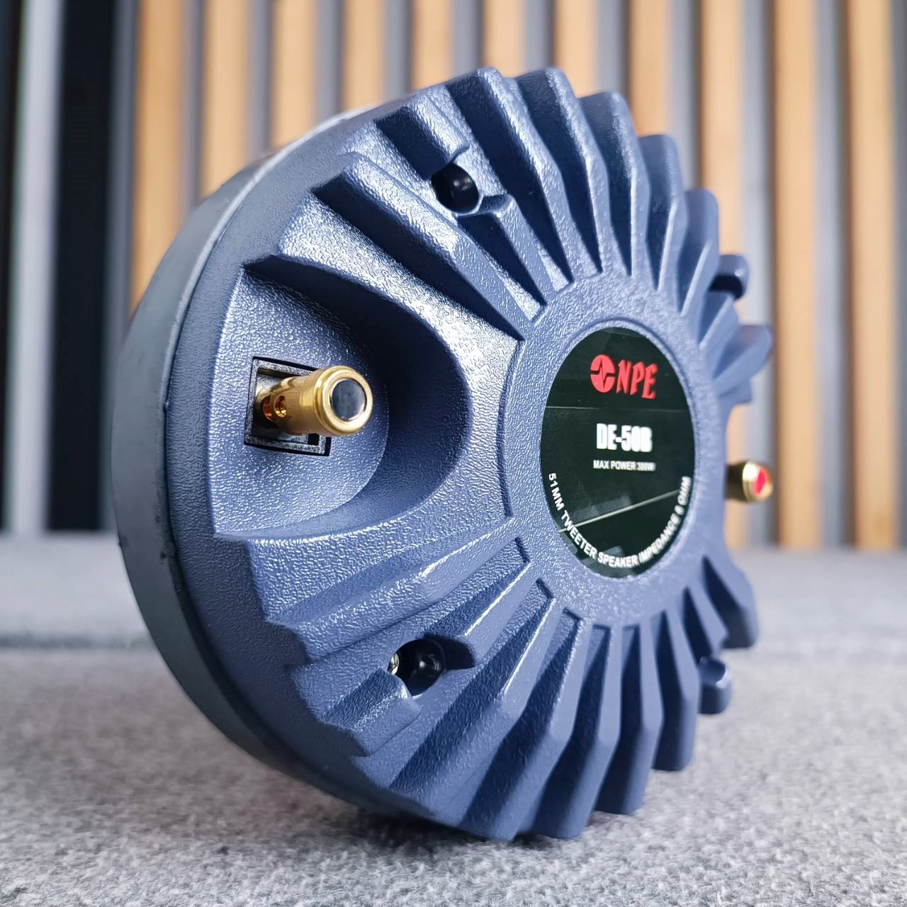 NPE DE-50B DRIVER แป้น ลำโพงเสียงแหลม แบบแป้น Tweeter แบบเแป้นยึดน๊อต ยูนิตเสียงแหลม DE 50B DE50B เอไอ-ไพศาล