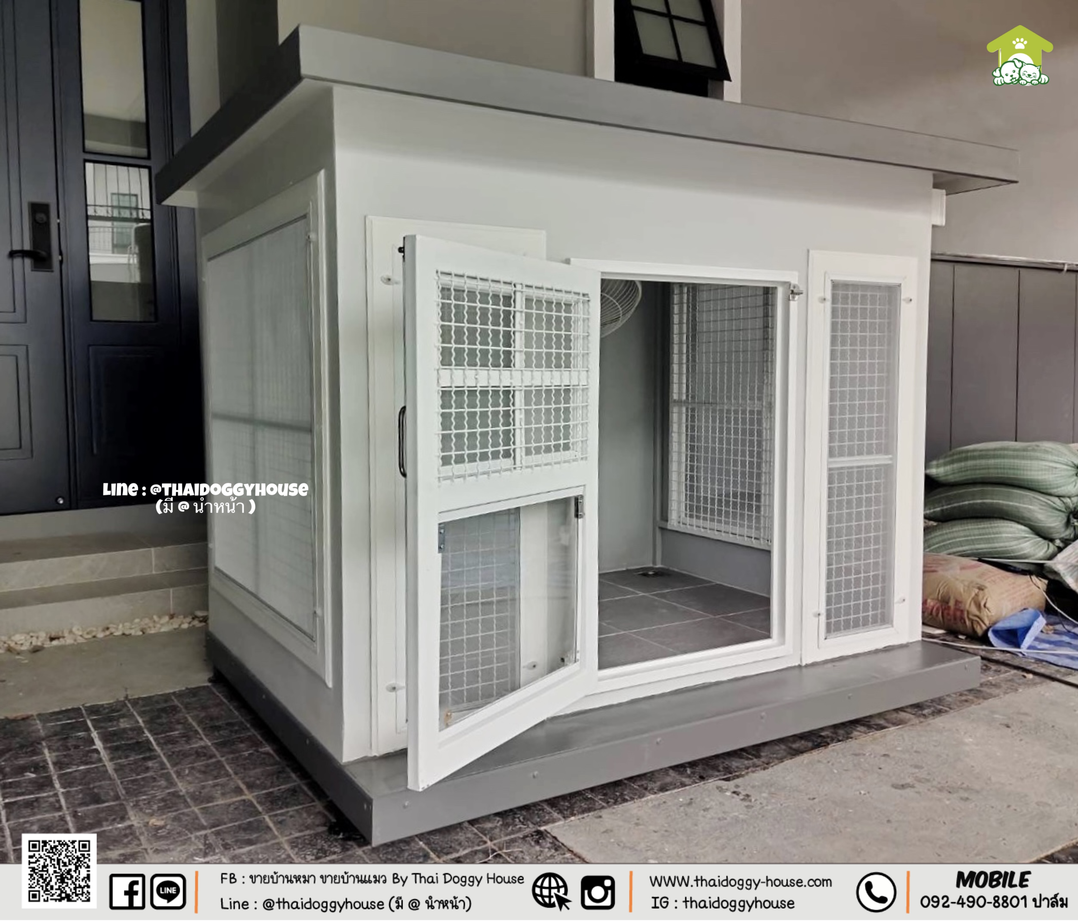 บ้านหมา บ้านแมว " 𝐁𝐎𝐗 𝐒𝐓𝐘𝐋𝐄 𝐁𝐘 𝐓𝐇𝐀𝐈 𝐃𝐎𝐆𝐆𝐘 𝐇𝐎𝐔𝐒𝐄 "