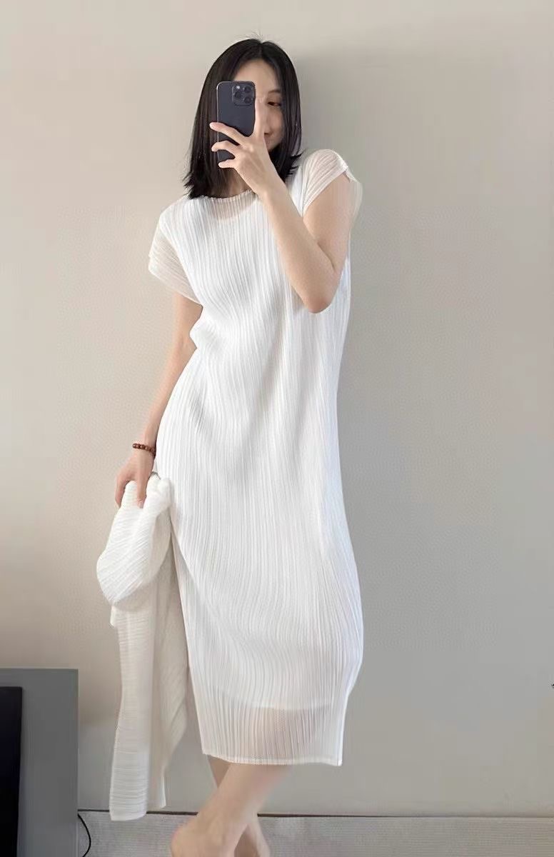 do** ชุดแซก pleats please issey miyake สองชั้น มี 5 สี สินค้าใหม่ ของแท้