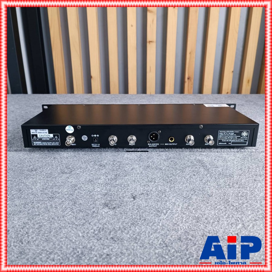 PROEUROTECH GR-5200 เครื่องควบคุม เครื่องควบคุม ชุดประชุมไร้สาย ไมค์ประชุม ชุดควบคุมไมค์ระบบไร้สาย ความถี่ที่ใช้งานเป็นความถี่ย่าน UHF โดยสามารถเปลี่ยนความถี่ได้ GR 5200 GR5200 เอไอ-ไพศาล